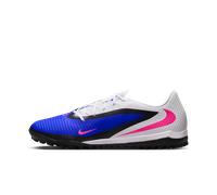 Nike Phantom 6 Low Academy TF - scarpe calcio per terreni duri 10 Blue/Pink man
