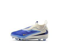 Scarpa da calcio per terreni compatti Nike Jr. Phantom 6 High Academy LV8 - Ragazzo/a - Blu 38.5