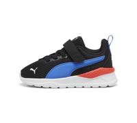 PUMA Scarpa da Ginnastica Anzarun Lite da Bimbi 24, Black Hyperlink Blue White Redmazing