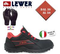 scarpa da lavoro antinfortunistica LEWER DP1N MADE IN ITALY S3 COOL JOB 49 50