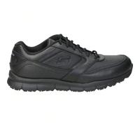 Scarpa da Lavoro da Uomo Skechers Nampa - Scarpa Nera con Lacci da Lavoro - Modello 77156EC-BLK EUR39,EUR40,EUR41,EUR42,EUR43,EUR44,EUR45,EUR46,EUR47,EUR48,EUR49,EUR47.5,EUR48.5