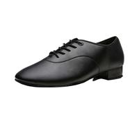 Scarpa Derby Uomo Pelle Artificiale Scarpa Città Brogues Vintage Scarpe Da Tempo Libero Lacci Classica Qualità Superiore Chic Borghese con Finitura A Mano, Le Noir, 44 EU