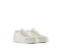 Scarpa Donna ARMANI EXCHANGE sneakers OFF WHITE+LIGHT ROSE BIANCO 407055
