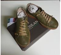 Scarpa donna Grunland comfort in pelle modello INAD colore oliva