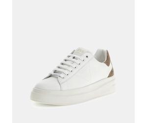 Scarpa Donna Vera Pelle Guess FLJELBFAL12 WHBEI Bianco