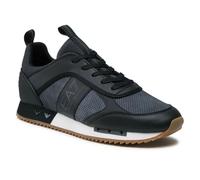 Scarpa EA7 Black & White Inserti Mesh Uomo