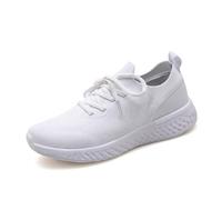 Scarpa Escursionismo Donna Arco plantare a Camminare Scarpe Sneakers Traspirante All'aperto Casual Sneakers Ortopediche Piede Larga Slip on Moda per Il Lavoro 2025, bianco, 43 EU