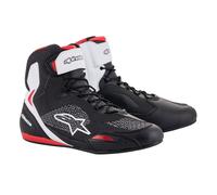 Scarpa FASTER-3 RIDEKNIT Bianco Rosso ALPINESTARS - SU: 10.5