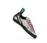 SCARPA Helix Lace - Scarpe da arrampicata da donna per arrampicata sportiva e trading - a basso volume, vestibilità specifica da donna - argento/grigio medio - Taglia UE: 40 - US: 8-8,5 Donna
