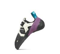 SCARPA Instinct VSR LV - Scarpe da arrampicata su roccia e bouldering - Vestibilità a basso volume, Nero/Viola, 6 Women/5 Men