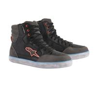 Scarpa J-6 WATERPROOF CANVAS Grigio Rosso ALPINESTARS - SU: 11.5