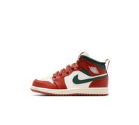 Scarpa Jordan 1 Mid - Bambini - Bianco 32