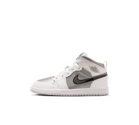 Scarpa Jordan 1 Mid SE - Bambini - Grigio 28