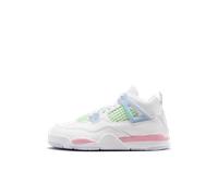 Scarpa Jordan 4 Retro - Bambino/a - Bianco 35