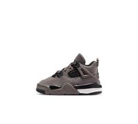 Scarpa Jordan 4 Retro "Cave Stone and Black" - Bebè e bimbo/a - Grigio 18.5
