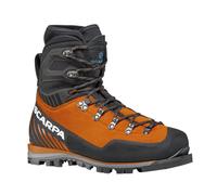 Scarpa Mont Blanc Pro Gtx - scarponi alta quota - uomo 43,5 EU Orange/Black man Gore-Tex Insulated Comfort,Vibram