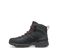 SCARPA Moraine Polar GTX - Stivali impermeabili Gore-Tex isolati da donna, per escursioni e zaino in spalla, Antracite scuro/Corallo, 38/38.5 EU
