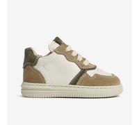 Scarpa NeroGiardini In Pelle Inserti Camoscio Baby