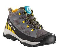 Scarpa Neutron Mid Kid GTX, Trail Running per Bambini, Dark Gray-Yellow Gore-Tex, 36 EU