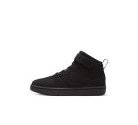 Scarpa Nike Court Borough Mid 2 - Bambino/a - Nero 31.5