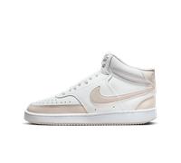 Nike NikeCourt Vision Mid, Sneaker Donna, Summit White/Lt Orewood BRN-White, 39 EU