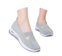 Scarpa Ortopedica Da Donna, Basket Ortopedico Donna Senza Allacciatura Per Donne Scarpe Da Passeggiata Con Piattaforma Leggero E Comfort Chic Ammortamento Accruto E Sollievo Del Piedi 2025, grigio, 41