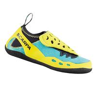 SCARPA scarpe da arrampicata per bambini Piki J maldive/giallo (31-32 EU)