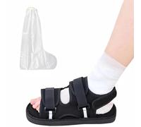 Scarpa post-operatoria per piede o dito rotto, stivale ingessato con copertura impermeabile, scarpone da passeggio regolabile per recupero chirurgico per bambini adulti piede sinistro o destro