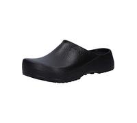 Scarpa Professionale Tipo Svedese Super Birki in Poliuretano Colore Nero con Sottopiede in Sughero e Lino, Nero, 22.5 cm