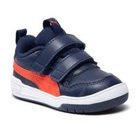 Scarpe Puma Multiflex SL V con velcro blu marino rosso neonati - 22