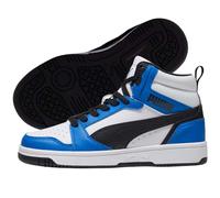 SCARPA RAGAZZI PUMA 393832 06 REBOUND V6 COLLO ALTO AZZURRO