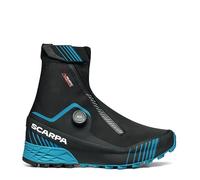 Scarpa Ribelle Run KALIBRA Speed Force, Trail Running Unisex Adulto, Black-Azure, 44 EU, Nero, Blu, 44 EU