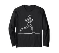 Scarpa Running Line Art Sportivo Maglia a Manica