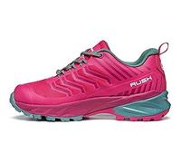 Scarpa Rush Kid GTX, Trail Running, Fucsia (Fuxia Lagoon) -Gore Tex Free Dome, per Bambini, 28 EU