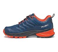 Scarpa Rush Kid GTX, Trail Running Unisex per Bambini, Blu (Blue Fiesta) Gore Tex Free Dome, Bambini, 31 EU