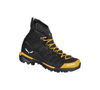 Salewa - Scarpe da alpinismo - Ortles Light Mid Ptx M Gold/Black per Uomo in Nylon - Taglia 10 UK - Nero