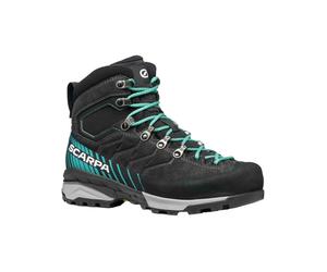 Scarpa - Scarpe da trekking GORE-TEX - Mescalito Trek GTX Wmn Dark Anthracite Tropical per Donne in Pelle - Taglia 38 - Nero