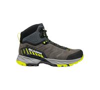 Scarpa - Scarpe trekking uomo in GORE-TEX - Rush Trek GTX Titanium Lime per Uomo - Taglia 43.5 - Grigio