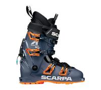 Scarpa - Scarponi da sci alpinismo e sci alpino compatibili Gripwalk - 4-Quattro GT Titan Orange in Alluminio - Taglia 42 - Blu navy