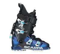 Scarpa - Scarponi da sci compatibili con lo scialpinismo e lo sci alpino Gripwalk - 4-Quattro Pro Blue Pearl Silver in Alluminio - Taglia 42,5 - Blu navy
