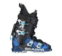 Scarpa - Scarponi da sci compatibili con lo scialpinismo e lo sci alpino Gripwalk - 4-Quattro Pro Blue Pearl Silver in Alluminio - Taglia 44 - Blu navy