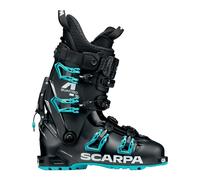 Scarpa - Scarponi da scialpinismo e da discesa compatibili Gripwalk - 4-Quattro SL Black Azure per Uomo in Alluminio - Taglia 28.5 - Nero