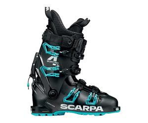 Scarpa - Scarponi da scialpinismo e da discesa compatibili Gripwalk - 4-Quattro SL Black Azure per Uomo in Alluminio - Taglia 30 - Nero