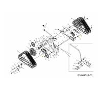 SCARPA SCIVOLANTE 731-09608 ORIGINALE MTD