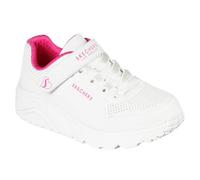 Scarpa Skechers Uno Lite Bianco Rosa Bambina