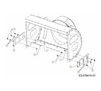 SCARPA - SLIDE BLU POLY 731-07032 ORIGINALE MTD