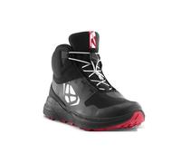 Ixon Snake WP scarpe da moto impermeabili, nero/bianco/rosso, Taglia 41