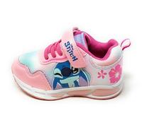 Scarpa Sport bambina con luci D6020205T rosa a strappo Stitch della Disney