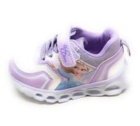 Scarpa Sport Lilla D4310662S con luci a strappo con Elsa di Frozen della Disney