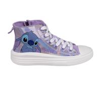 Disney Stitch, Scarpe da Ginnastica Unisex-Bambini, Viola, 34 EU